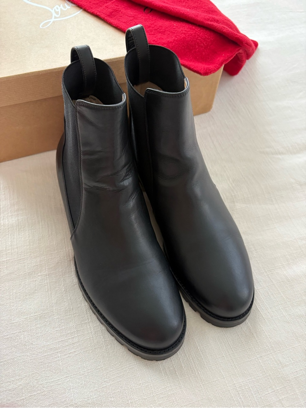 Christian Louboutin Marchacroche Flat Boots - Picture 2 of 14